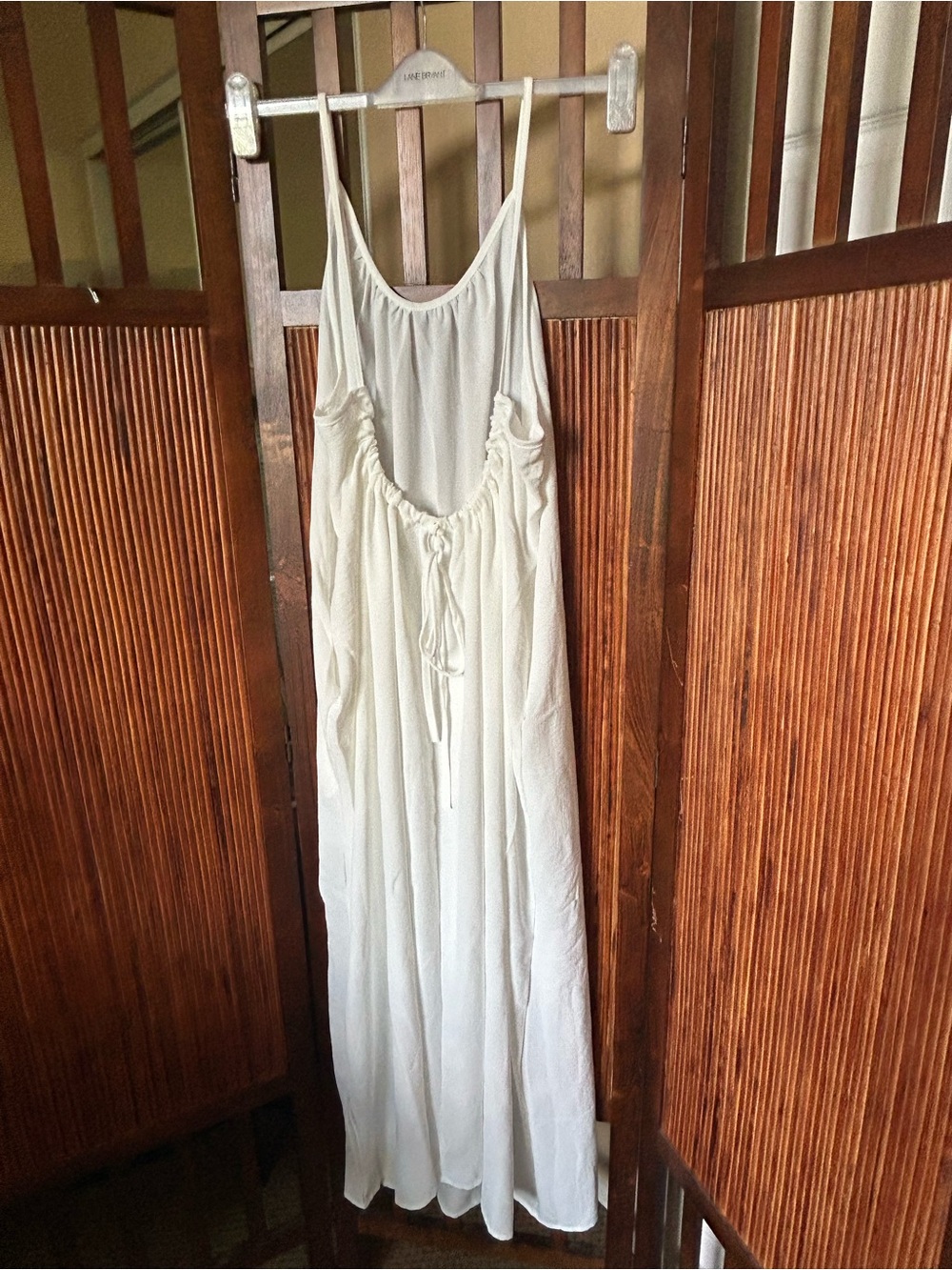 9seed “Tulum” off white Maxi 100% Cotton Gauze, Retail $189, Boho vibe. NWOT - Picture 4 of 8
